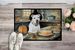 Pit Bull Terrier Fall Kitchen Pumpkins Doormat Front Door Mat Indoor Outdoor Rugs For Entryway, Non Slip Washable Low Pile, 24H X 36W_maomaolike.com
