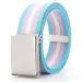 HOT 19 color High Quality Canvas Men/Women Jeans Waistband Adjustable Men Outdoor Travel Tactical Metal Buckle Waist Belt_maomaolike.com