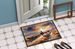 Cattle Drive At Sunset Doormat Front Door Mat Indoor Outdoor Rugs For Entryway, Non Slip Washable Low Pile, 24H X 36W_maomaolike.com
