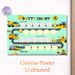 Potty Chart Painting Poster, Vibrant Cartoon Construction Vehicle Themed Poster, Practical Aid For Tracking Potty Training Progress, Ideal For_maomaolike.com
