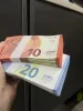 Copy Money 1:2 Size Party Supplies Fa K E Banknotes 10-500 Euros Realistic Toy Bar Props Currency Movie Mo Siimc_maomaolike.com