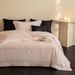 Italian Minimalist Style Liweilan Solid Color Warm Bedding Set Baby Skin Pure Cotton Brushed Four-Piece Home Textile_maomaolike.com