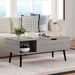 39" Wood Lift Top Coffee Table With Hidden Compartment And Storage Shelf For Living Room, Reception Room, Grey_maomaolike.com