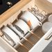 1pc Retractable Cabinet Built-in Rack Under Sink, Adjustable Pot Pan And Lid Storage Rack, Kitchen Accessories_maomaolike.com