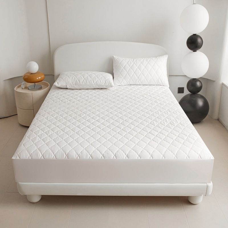 Waterproof And Urine Proof Mattress Cover Single Piece Quilted Thickened Simmons Mattress Protector Dustproof Bed Sheet Bedspread Bed Cover_maomaolike.com