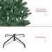 6' Tall Unlit Slim Fir Artificial Christmas Tree With Realistic Branches, And 583 Tips, Green_maomaolike.com