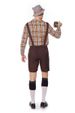 Women's Clothing German Munich Oktoberfest clothing plaid overalls suit Bavaria Ding Dong clothing bottoming shirt_maomaolike.com