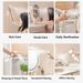 200ml/300ml/500ml High Pressure Continuous Hair Care Makeup Water Replenishing Press Mist Spray Bottle_maomaolike.com