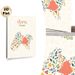 Punjab Map Painting Poster, Delicate Pastel Floral-filled Map Poster, Charming Regional-inspired Decor Ideal For Home And Office Spaces_maomaolike.com