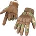 Tactical gloves Outdoor riding sunscreen gloves Rubber protection anti-slip wear resistant five-finger touch screen CS combat tactical gloves_maomaolike.com