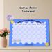 French Weekly Reward Chart Painting Poster, Cheerful Cartoon Sun & Star Themed Poster, Blank Circle Layout For Tracking Weekly Achievements, Ideal For_maomaolike.com