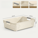 Kitchen Cabinet Desktop Snack Miscellaneous Bin Toy Organizer Basket Household Plastic Storage Box_maomaolike.com