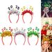 5PCS 2025 New Year Headband New Year's Eve Hat Star Hairbands Christmas Plastic Hair Bands With Sequins For New Year Eve Headpiece Birthday Carnival Party Props Decoration_maomaolike.com