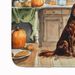 Irish Setter Fall Kitchen Pumpkins Memory Foam Kitchen Mat Machine Washable Anti-Fatigue Mat Cushion Comfort Bath Mat Or Kitchen Rug_maomaolike.com