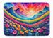 Petunias In Color Memory Foam Kitchen Mat Machine Washable Anti-Fatigue Mat Cushion Comfort Bath Mat Or Kitchen Rug_maomaolike.com
