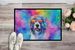 Old English Sheepdog Hippie Dawg Doormat Front Door Mat Indoor Outdoor Rugs For Entryway, Non Slip Washable Low Pile, 24H X 36W_maomaolike.com