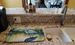 Blue Heron Stalking Prey Dish Drying Mat Absorbent Dish Drying Mat Pad For Kitchen Counter Dish Drainer Mat For Countertop, 14 X 21", Multicolor_maomaolike.com