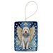 Komondor My Angel Porcelain Ornament Christmas Tree Hanging Decorations For Home Christmas Holiday, Rectangle, Gift, Multicolor_maomaolike.com