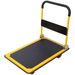 Foldable Platform Truck Push Dolly 330 Lb. Weight Capacity Black And Yellow_maomaolike.com