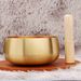 Taiwan Singing Buddha Sound Brass Chime Ritual Resounding Copper Bowl Meditation Instrument Desktop Metal Ornament_maomaolike.com