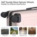 Luggage Sets ABS Hardshell 3pcs Luggage, Lightweight Durable Suitcase Sets Spinner Wheels Suitcase 20''24''28'' (PINK)_maomaolike.com