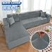 Cross-Border In-Stock Wholesale Solid Color Stretch Silver Fox Velvet Thickened Universal All-Inclusive Anti-Slip Sofa Cover_maomaolike.com