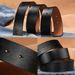 HOT Cowhide Brand Designer Craft DIY No Buckle Girdle Genuine Leather Belt Classic Waistband 3.3/3.8cm with Hole_maomaolike.com