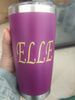 LOGO Image Travel Tumbler, Vacuum Insulated Coffee Mug, Custom Name, 20 Oz_maomaolike.com