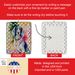Saluki Christmas Porcelain Ornament Christmas Tree Hanging Decorations For Home Christmas Holiday, Rectangle, Gift, Multicolor_maomaolike.com