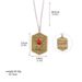 Movie Child's Play Heart Of Damballa Vintage Distressed Ruby Engraved Amulet Pendant Necklace Film Peripherals Charm_maomaolike.com
