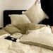 Fleece-Lined Thickened Autumn Winter Warm Milk Velvet Four-Piece Set Double-Sided Coral Fleece Duvet Cover Simple Luxury Carved An_maomaolike.com