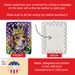Beagle King Of Mardi Gras Porcelain Ornament Christmas Tree Hanging Decorations For Home Christmas Holiday, Rectangle, Gift, Multicolor_maomaolike.com