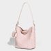 Elegant 2026 Spring/Summer Hand-Woven Large-Capacity Tote Shoulder Underarm Bucket Bag, Commuting Handbag_maomaolike.com