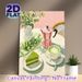 Matcha Afternoon Tea Painting Poster, Warm-toned Oil-style Still Life Poster, Soft Cozy Atmosphere Ideal For Cafe, Kitchen And Dining Area_maomaolike.com