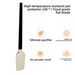 High Temperature Resistant Household Dual-Color Beech Wood Handle Silicone Soft Scraper Baking Cream Spatula Cake Knife_maomaolike.com