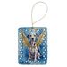 Dalmatian My Angel Porcelain Ornament Christmas Tree Hanging Decorations For Home Christmas Holiday, Rectangle, Gift, Multicolor_maomaolike.com
