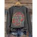 Women's Clothing round neck printed sweatshirts spring and autumn hot selling casual all match long sleeved men's and women's tops_maomaolike.com