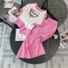Women's Clothing Fashion skirt sports casual suit women summer new temperament contrast color slim goddess style two piece suit_maomaolike.com