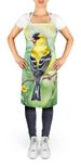 American Goldfinch Apron Cooking Kitchen Server Baking Crafts Gardening For Adult Women Men, Unisex, Large, Multicolor_maomaolike.com