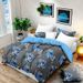 9 Piece In A Bag Thick Touch Bed Cover Curtain Set, Upgraded Luxury Bedspread Set, Bamboo Microfiber All Season Bedding-Set For Home, RV Beding, Boys And Girls Gifts With Gift Bag_maomaolike.com