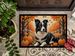 Border Collie Fall Doormat Front Door Mat Indoor Outdoor Rugs For Entryway, Non Slip Washable Low Pile, 24H X 36W_maomaolike.com