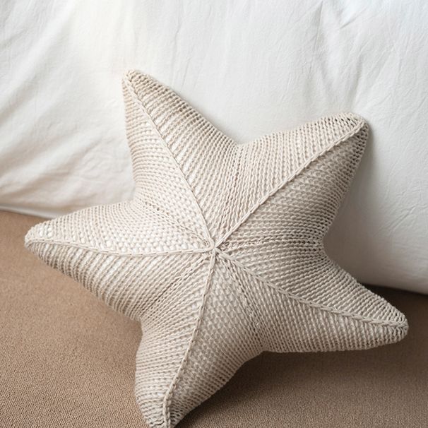 Cream French Style Pillow Milk Coffee Color Series New Knitted Wool Sofa Decoration Cushion Children's Room Pillow_maomaolike.com