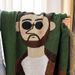 American Retro Couple Illustration Sofa Throw Blanket - All-Season, Dust-Proof, Full Coverage For Couch & Loveseat_maomaolike.com