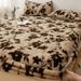 Thickened Rabbit Fur Plush Bed Sheet Single Piece Winter New Fleece Warm Mattress Protector Full Dust Cover_maomaolike.com