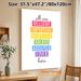 Welcoming Inclusive Slogan Painting Poster, Vibrant Color-block Typographic Poster, Warm Accepting Message, Ideal For Office, Living Room And Shared_maomaolike.com