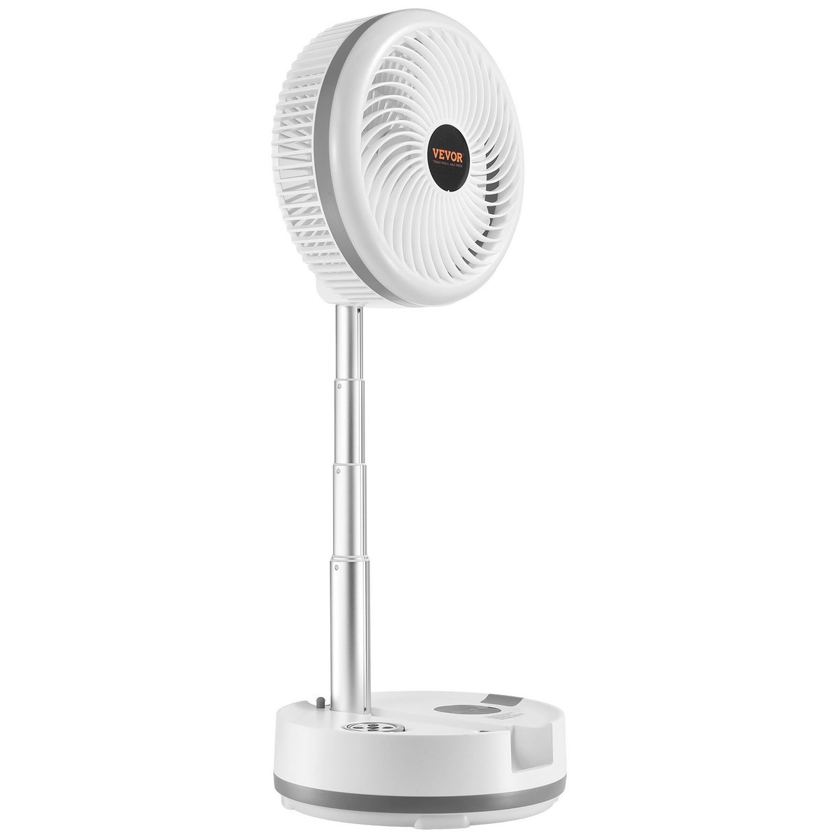 10 Inch Foldable Rechargeable Oscillating Fan 3 In 1 Remote 9 Speeds_maomaolike.com