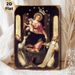 Virgin Mary With Child & Saints Religious Painting Poster, Vintage Classical Sacred Art Poster, Serene Traditional Religious Artwork, Suitable For_maomaolike.com