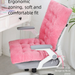 Cushion With Integrated Backrest, Non-Slip Chair Pad For Office Computer Chair, Dormitory Student Seat Cushion, Winter_maomaolike.com