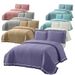 Quilted Bedspread Set 3-Piece Embroidered Lightweight Blanket All-Season Breathable Bedding Cover For Queen King Size_maomaolike.com