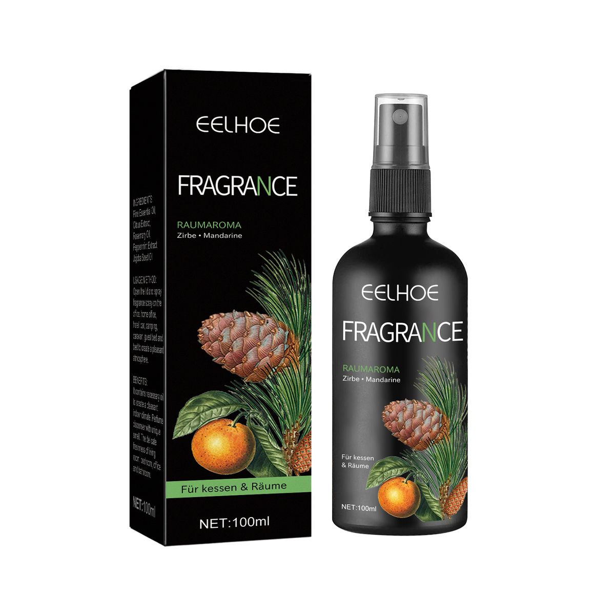 EELHOE Air Freshening Fragrance Spray, Indoor Bedroom Lasting Fragrance Toilet Car Deodorant Freshener_maomaolike.com